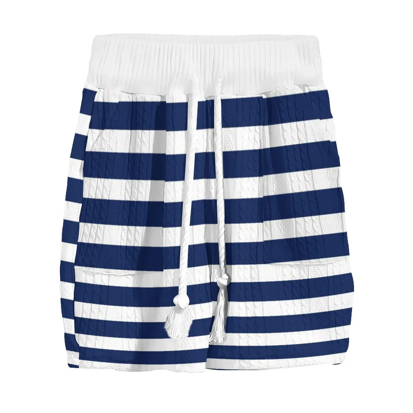 2024 Summer Mens Set Loose Casual Sports Suit High-quality Jacquard V-neck Short-sleeved Shorts Two-piece Mens Clothing 240810