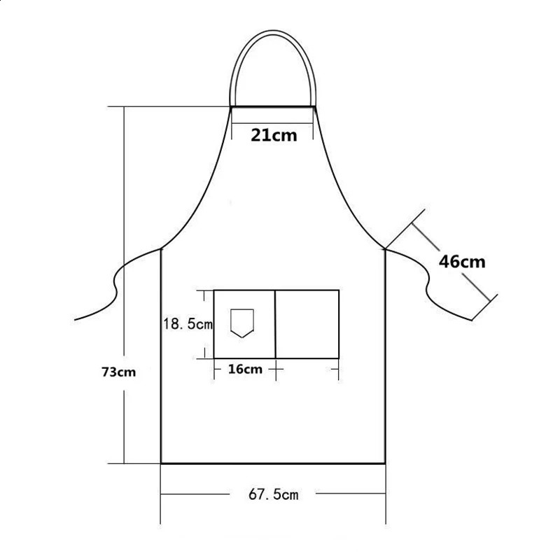 Custom Company Shop Kitchen Aprons For Woman Men Chef Work Grill Restaurant Bar Cafes Beauty Nails Studios Uniform 240810