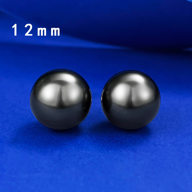 Sterg Pearl Stud Earrings Simple & Elegant Jewelry Women, Perfect for Weddings, Parties | Real Sier