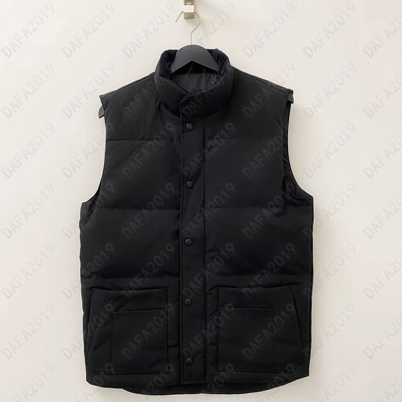 Winter Warm Vests Designer Men Down Jacket Luxury Fashion Women Outdoor Coat Large Size 2XL Mode Hommes Bodywarmer Gilet With Red Badge Outerwear