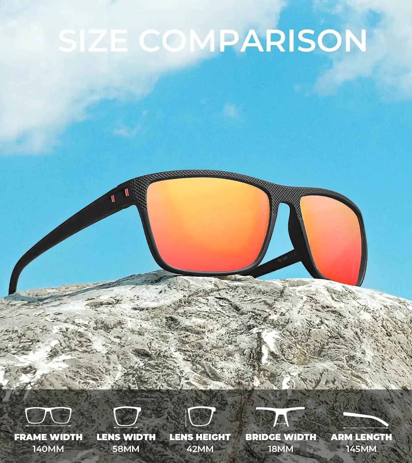3 packs of polarized mens sunglasses lightweight sunglasses with UV protection used for driving fishing golf cool mens sunglasses 240810
