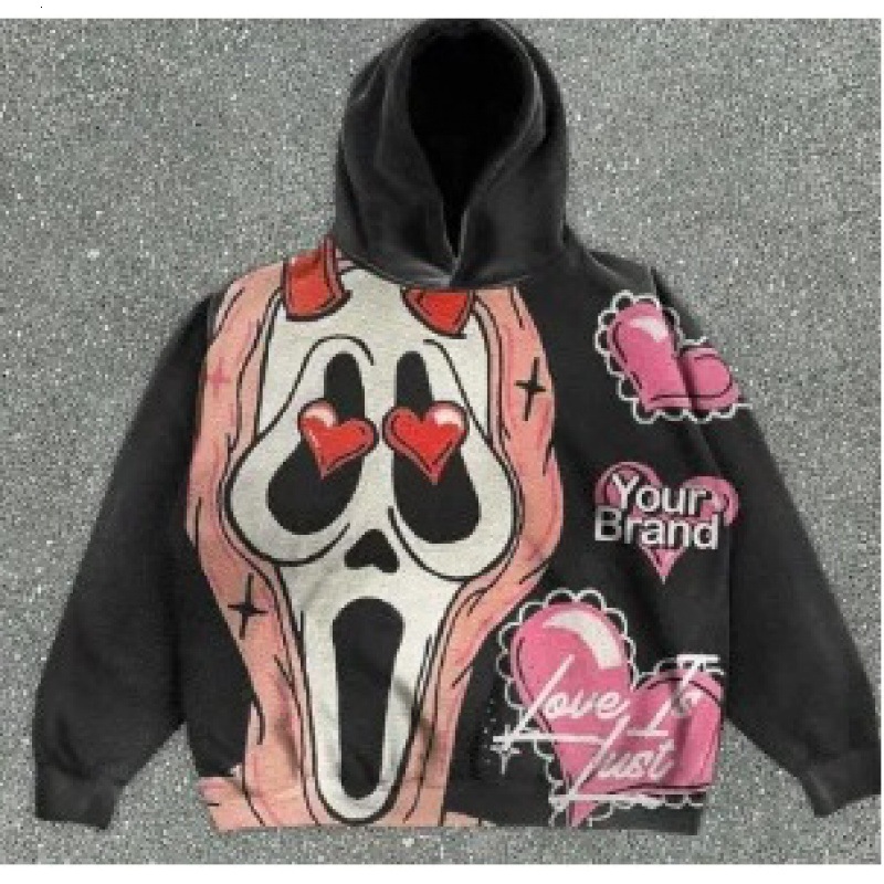 New Halloween Women's Street Fashion Original Stay Style Casual Versatile 3D Printed Hoodie