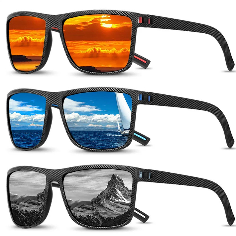 3 packs of polarized mens sunglasses lightweight sunglasses with UV protection used for driving fishing golf cool mens sunglasses 240810