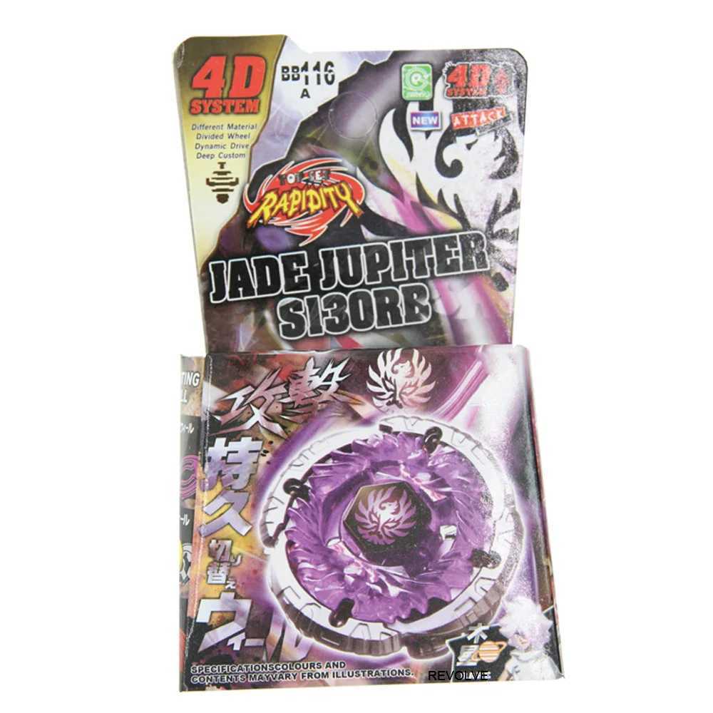 4D Beyblades SPINNING TOP Metal Fusion Toupie BB116D FANG LEONE W105RF 4D System Battle Top Starter DropShipping Children Toys