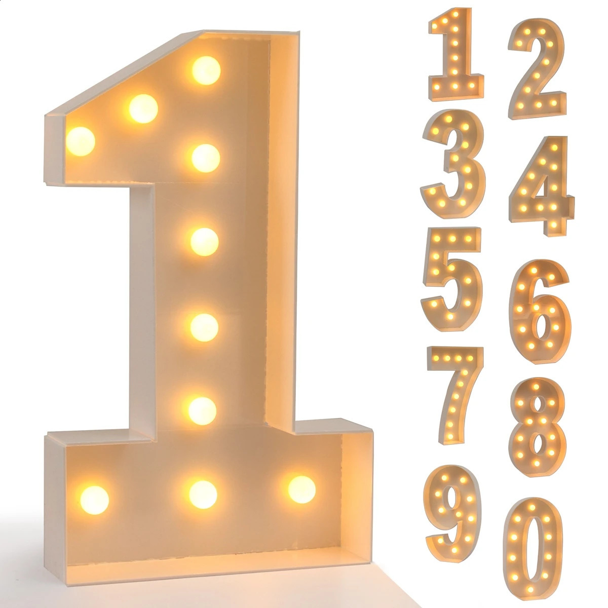 Giant Number Balloon Filling Box Birthday Balloon Frame Birthday Party Decorations Kids Wedding Anniversary Decor Baby Shower 240809