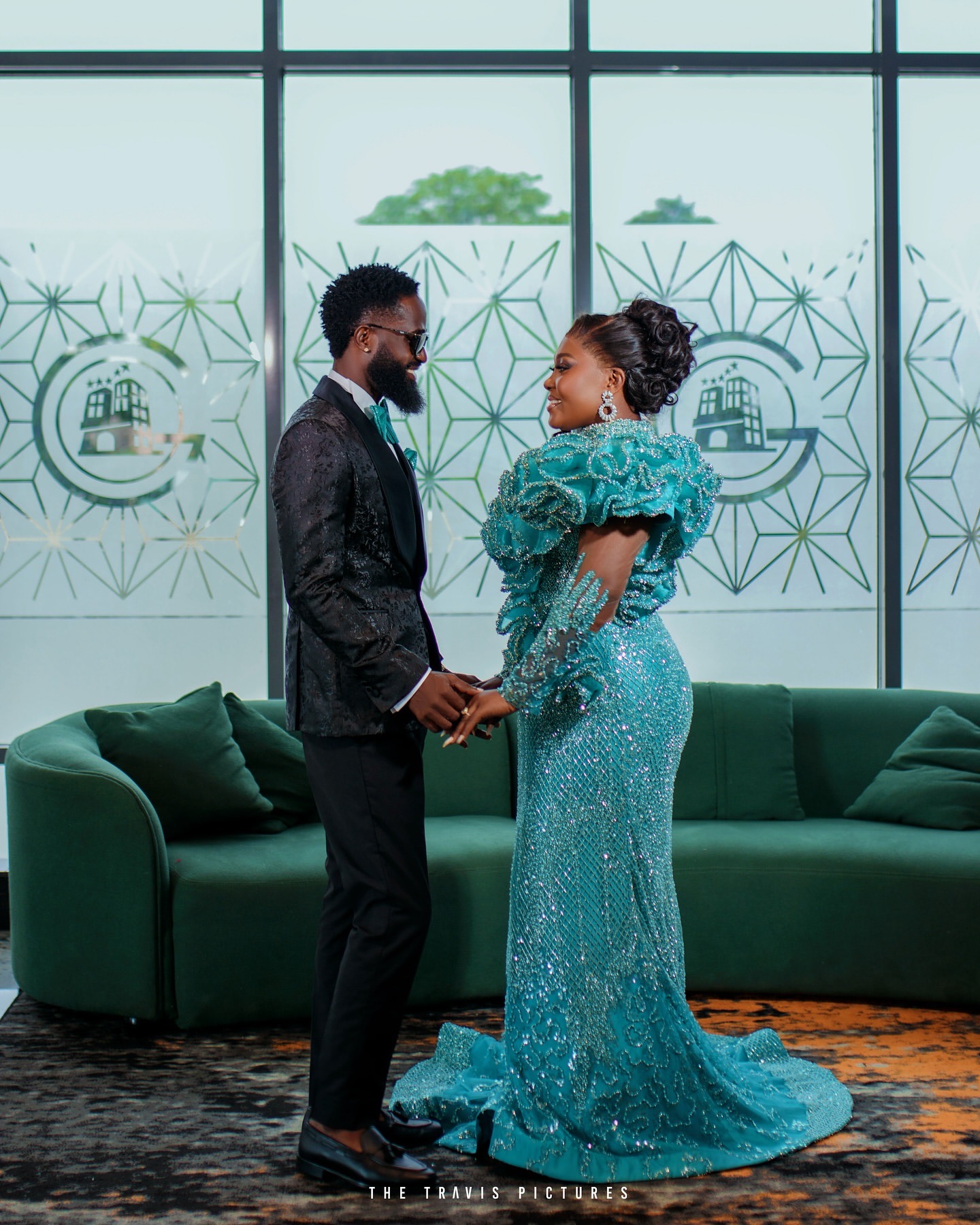 2024 Plus Size Hunter Green Mermaid Prom Dress Lacefull Promdress Full Sleeves Evening Formal Party Second Reception Birthday Engagement Gowns Dresses