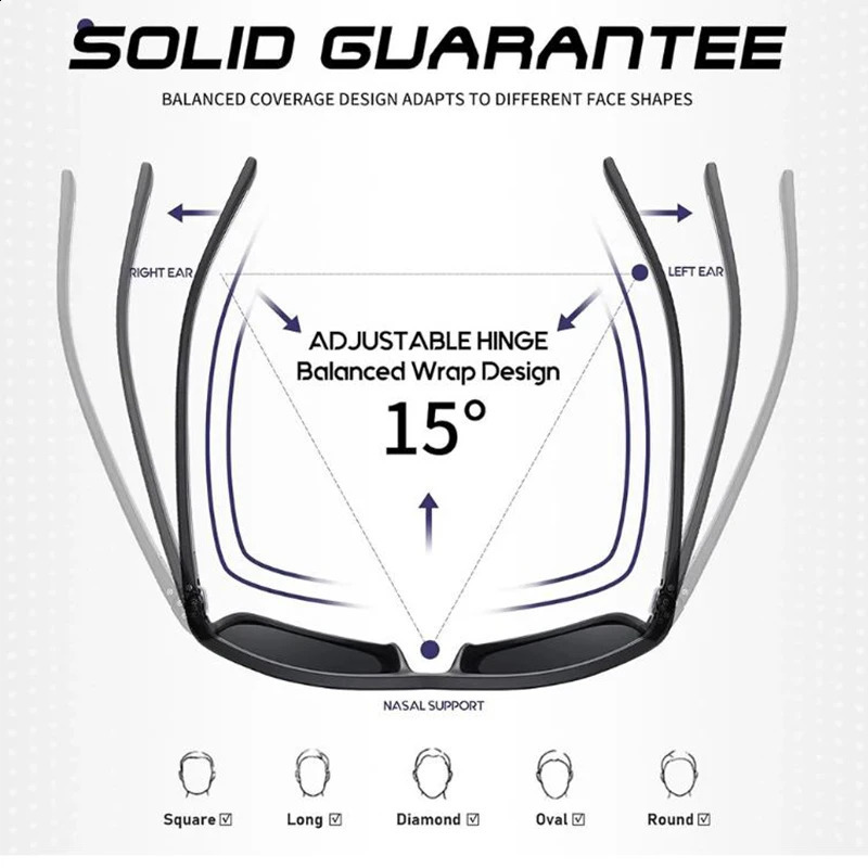 3 packs of polarized mens sunglasses lightweight sunglasses with UV protection used for driving fishing golf cool mens sunglasses 240810