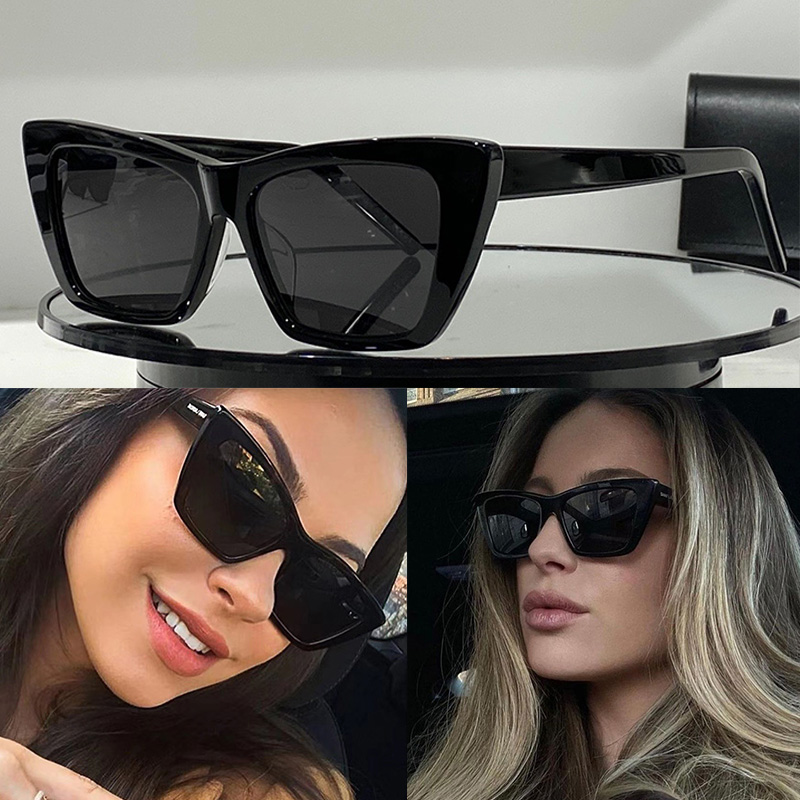 2024 Summer Women Fashion New Cat Eye Frame Sunglasses SL 276 MICA Sunglasses UV400 With Special Packaging
