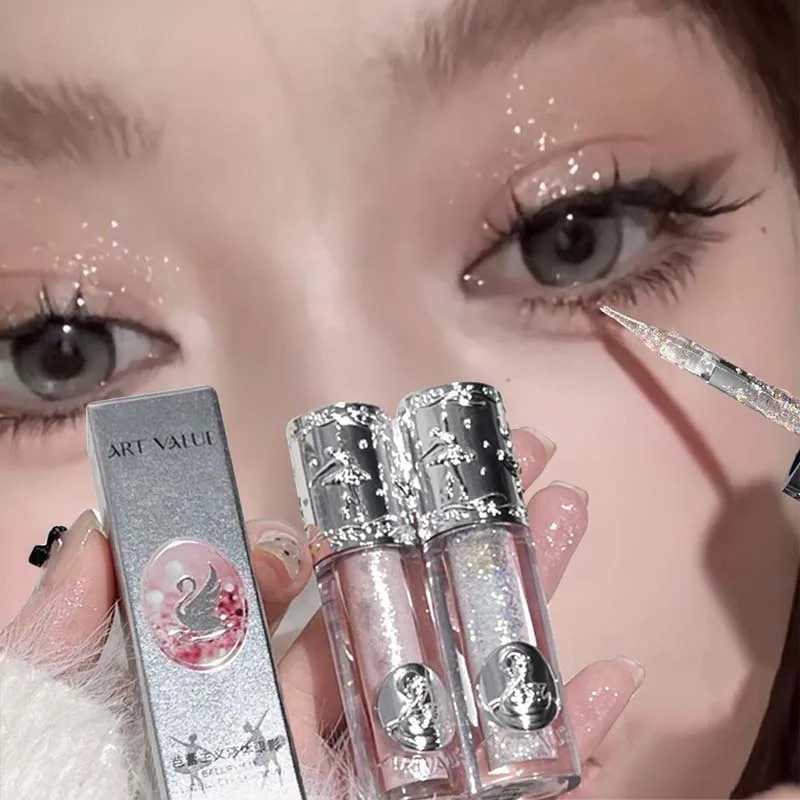 Liquid Eyeshadow Pearlescent Shimmer Long Lasting Single Colour Pearlescent Delicate Shimmer Glitter Eyeshadow HighlighterCL240812