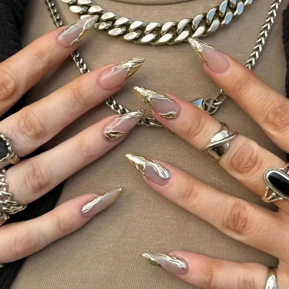 24 pieces of almond shaped ballet dancer fake nails cute cherry Halloween bats French press fake nails DIY handmade W240810