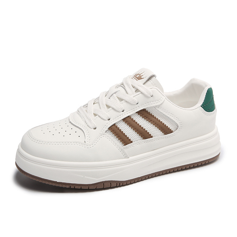 Ddmysports Summer New Breathable Little White Thick Sole Matsuke Korean Edition Versatile Sports Board Shoes Women BN Outdoor