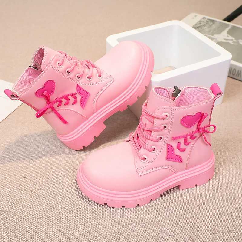 Womens leather boots low cut side zipper winter outdoor womens single boots non slip and waterproof Sandalia De Mujer W240810