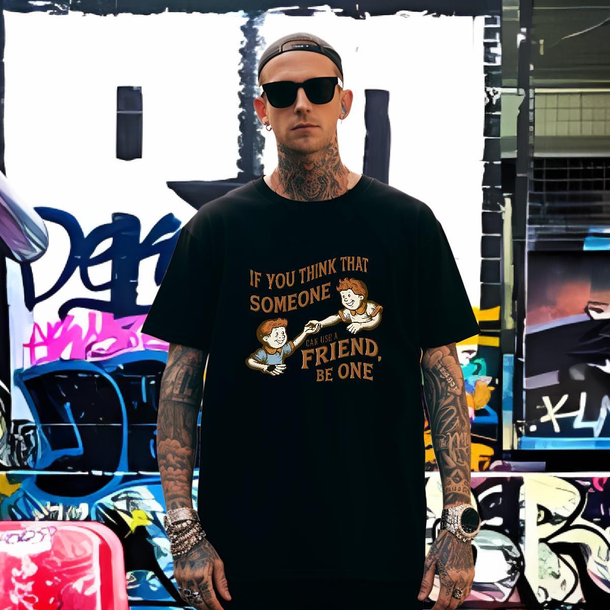 Factory Direct 230g 100% Cotton Man T Shirts letter Summer Casual Couples T Shirts Polos Short Sleeve Soft High Quality Custom Printed