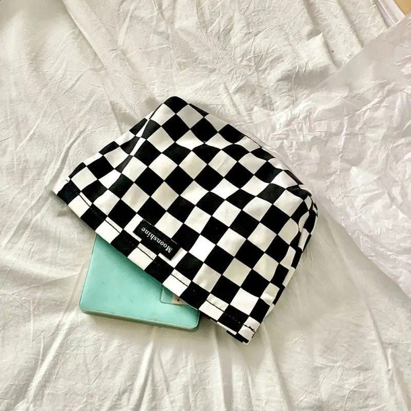 Women Cosmetic Bag Corduroy Plaid Travel Makeup Portable Toiletry Bags Large Capacity Organizer Zipper Beauty Pouch 240812