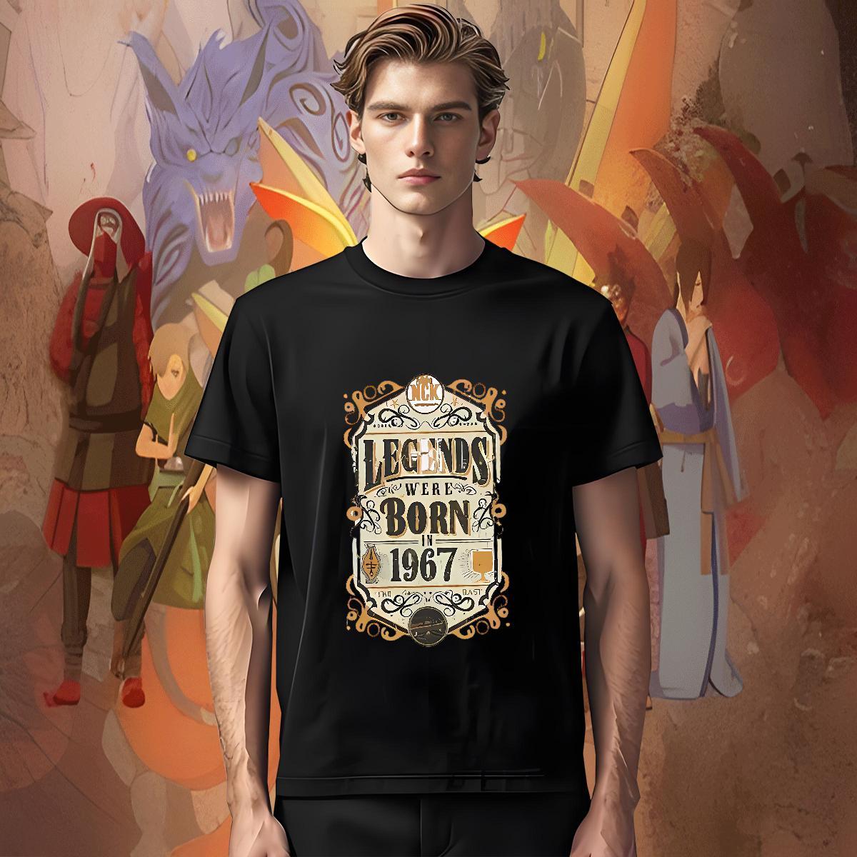2024 Designer 100% Cotton 230g T Shirt For Man letter Daily Wear Men Clothes T-Shirt Tops Breathable Crew Neck Wholesale Cartoon Print