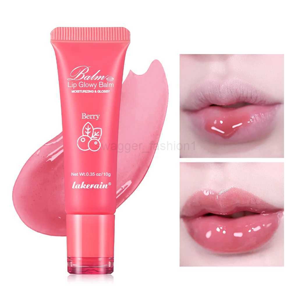 Moisturizing Lip Glow Blam Liquid Lip Gel Mask Reduce Lip Line Remove Dead Skin Peach Grape Lip Gloss Lips Care Product 10gXJ240812