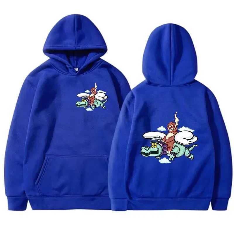 Natanael - Mens and Womens Hooded Sweatshirt hip-hop style mens sweater printed design oversized fashionableXJ240812