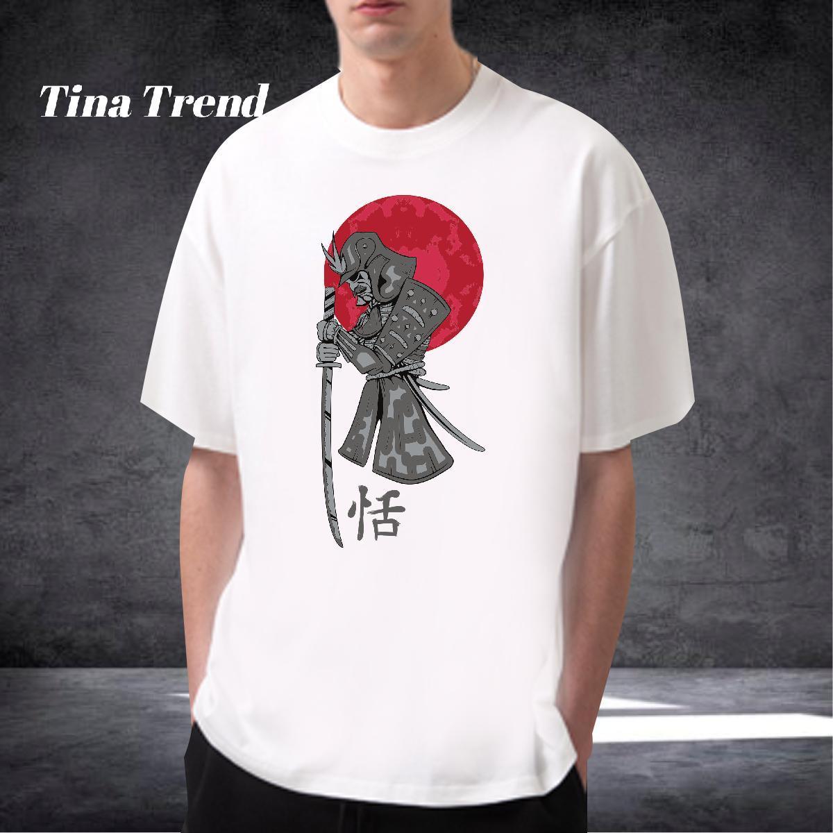 Stylist T Shirts Men portrait Tees Shirts 100% Cotton 230g Street Wear Unisex DIY Printed Breathable Men Tops Tees