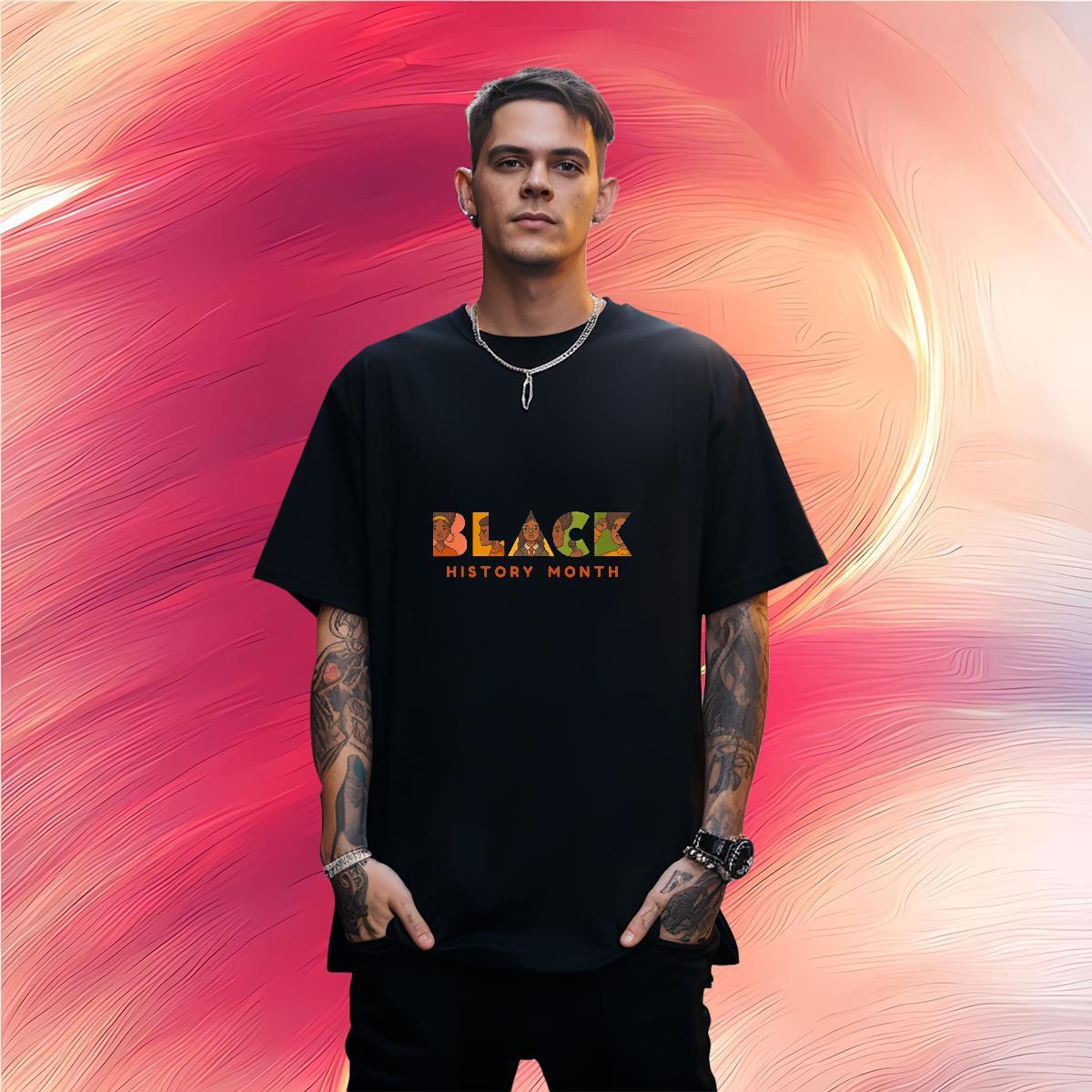 Comfortable Tshirt for Man Woman letter 100% Cotton 230g Daily Outfit O Neck Short Sleeves Man T Shirts Asian Size Stylist Clothings