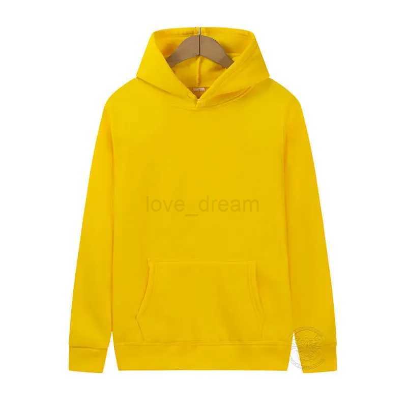 Foreign Trade Hoodies for Men and Women Fleece Sports Sweaters Trendy Loose Solid Color Pullovers Couple Fashion Hoodies S-3XLXJ240812