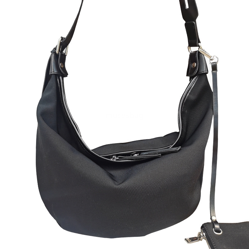 Jogo summer new Oxford cloth bag all crossbody bag large capacity casual shoulder bag for women Crescent bag upgrade