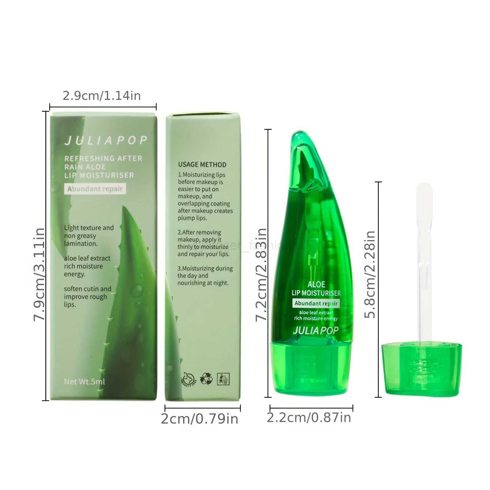 Aloe Vera Lip GlossLong Lasting Nutritious Lip Balm Moisturizing Aloe Vera Lip Oil For Lip Care And Dry LipsXJ240812