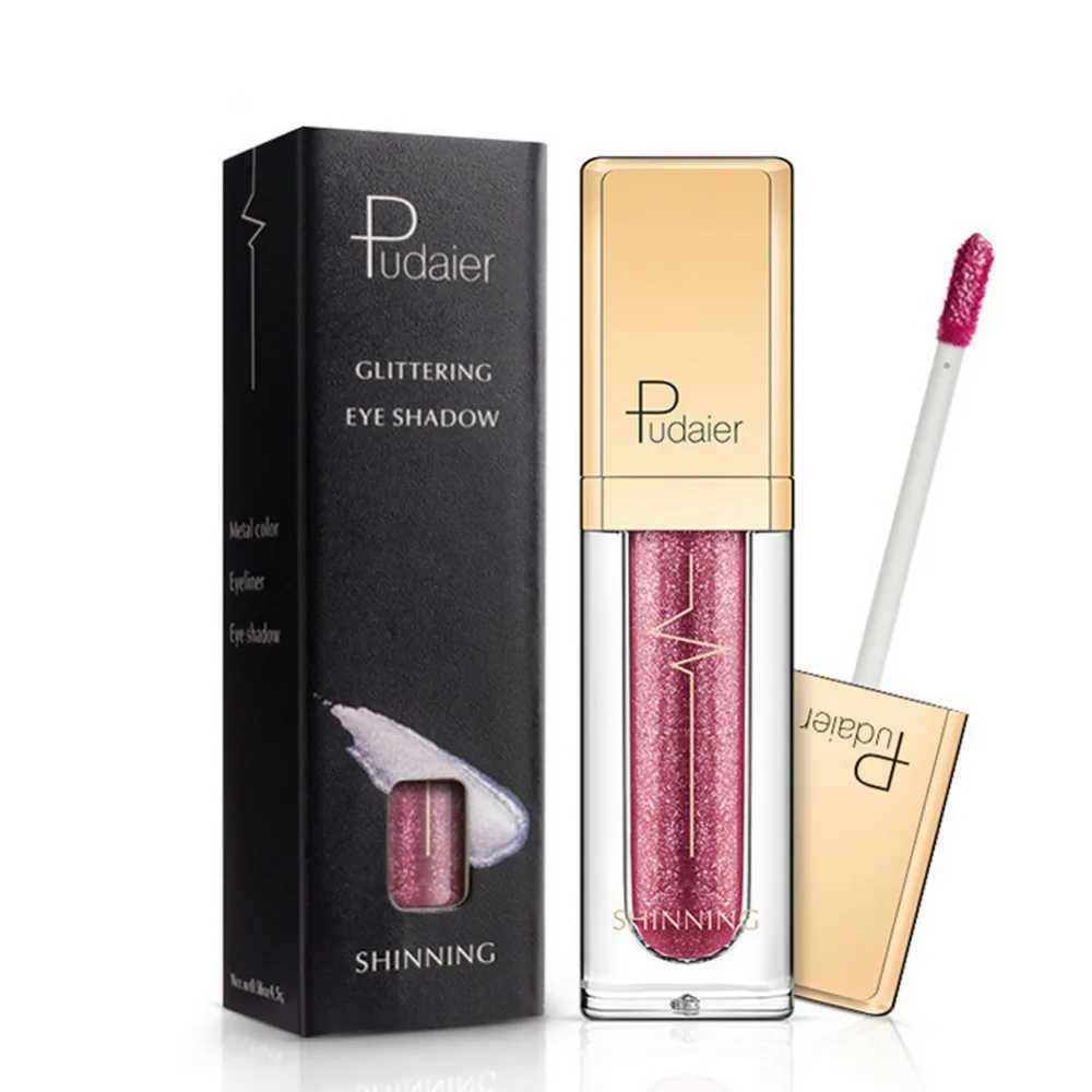 Pudaier Pro Makeup 18 Colors Liquid Eyeshadow Women Sexy Smoky Shimmer Metallic Glitter Single Eye Shadow Cosmetics #272598CL240812