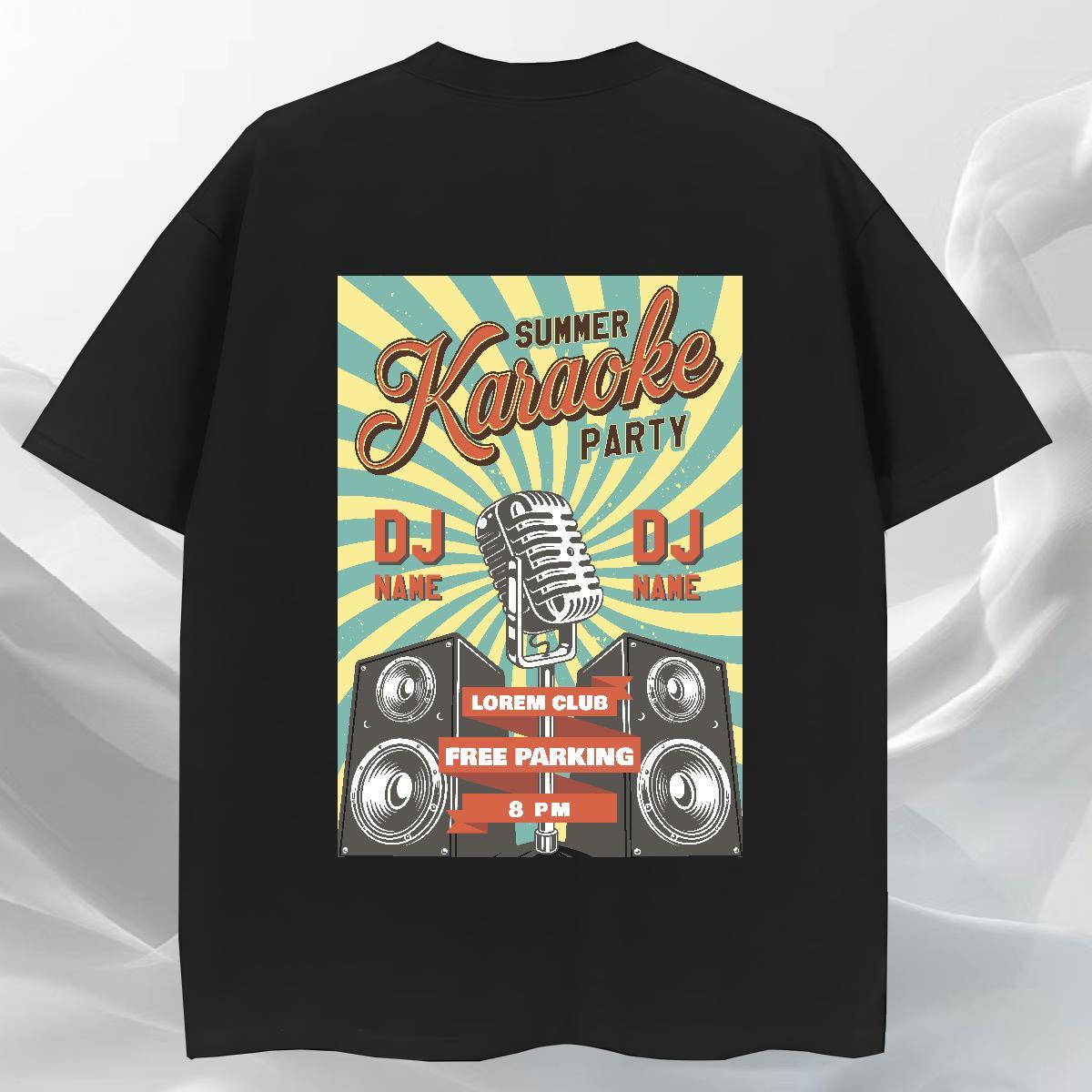 New Arrival T Shirt For Man radio Tees 230g 100% Cotton Spring Summer Loose Fit Custom Big Size Breathable Tshirt for Man Woman