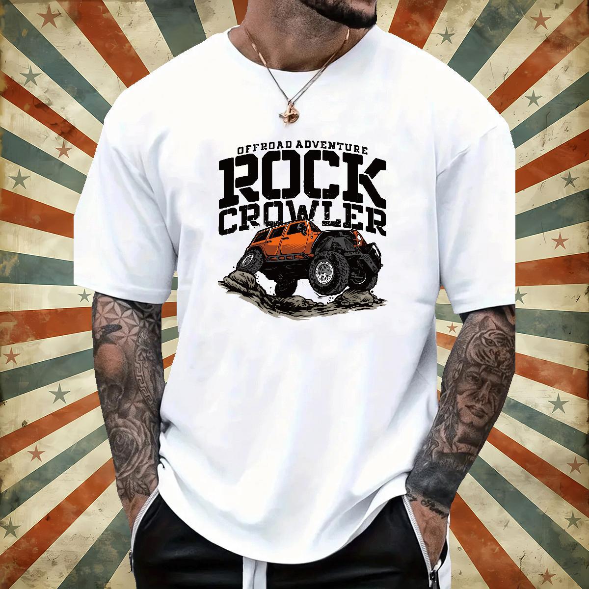 Brand 230g Pure Cotton Men T Shirts car Hip Hop Men Tees Wear Breathable Short Sleeve Cool Graphic