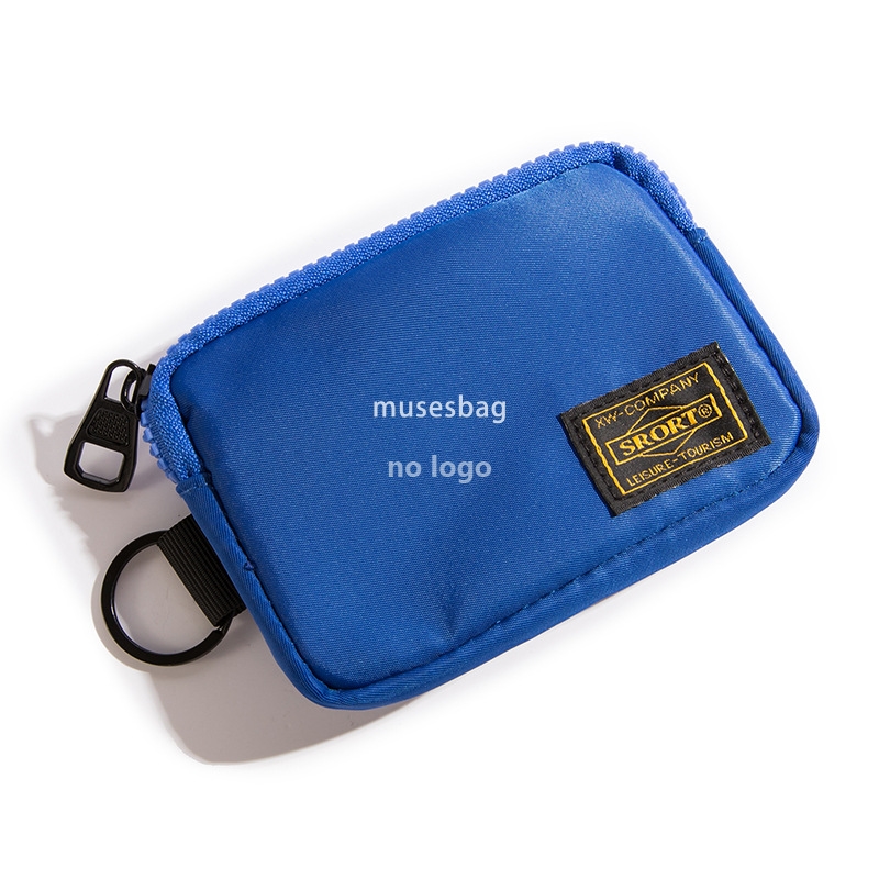 Japanese fashion small hanging bag tooling wind purse men's and women's casual all-match headphones bag personality mouth red envelope key b