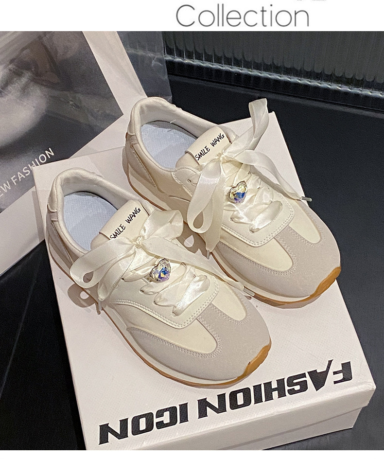 Ddmysports Summer New Korean Flat Bottom Little White Breathable Leisure Student Board Women S Running Shoes JCF Outdoor
