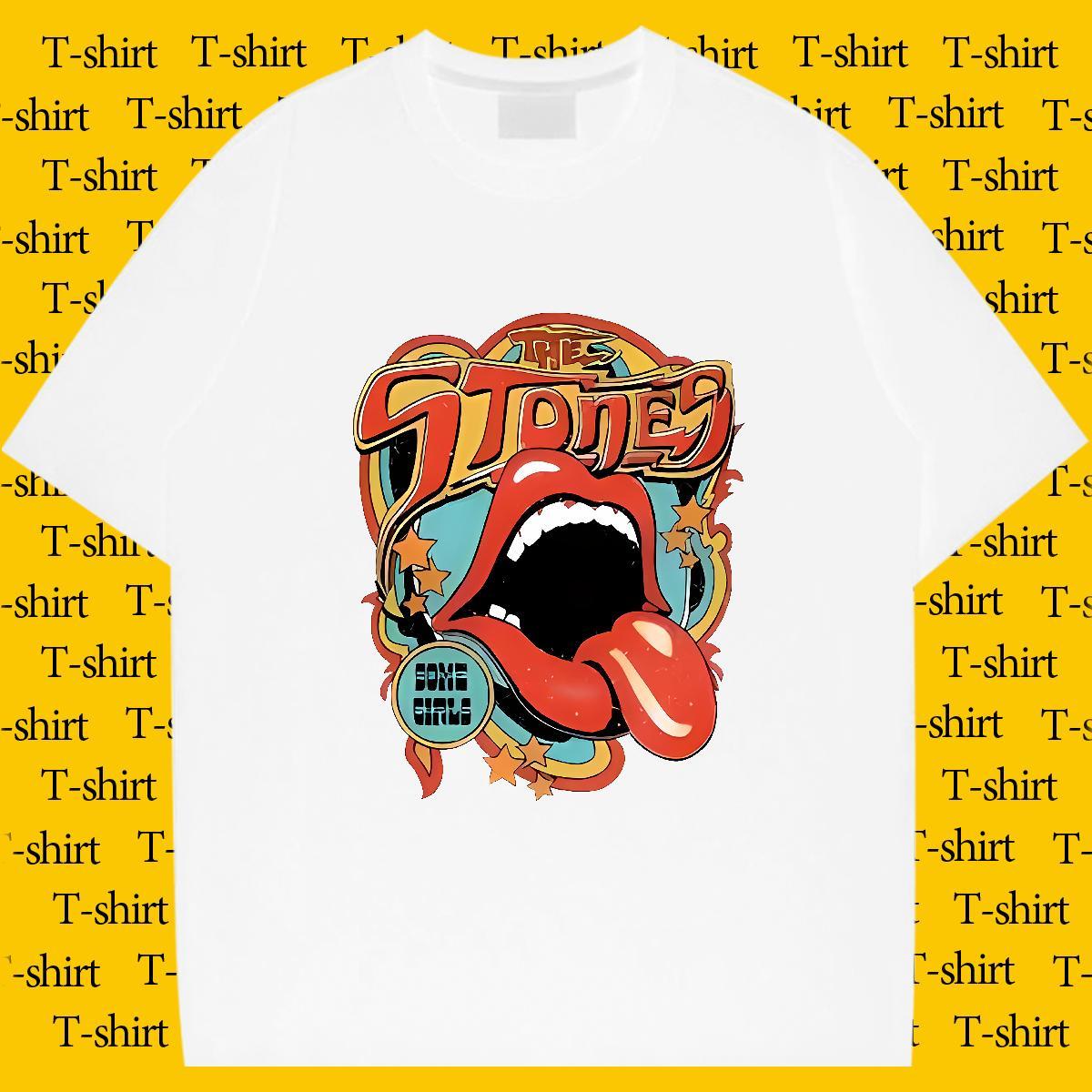 2024 T-Shirts for Men mouse Wear 230g 100% Cotton Summer Casual Free Shipping Plus Size Cartoon Crew Neck Breathable Men Tops Tees