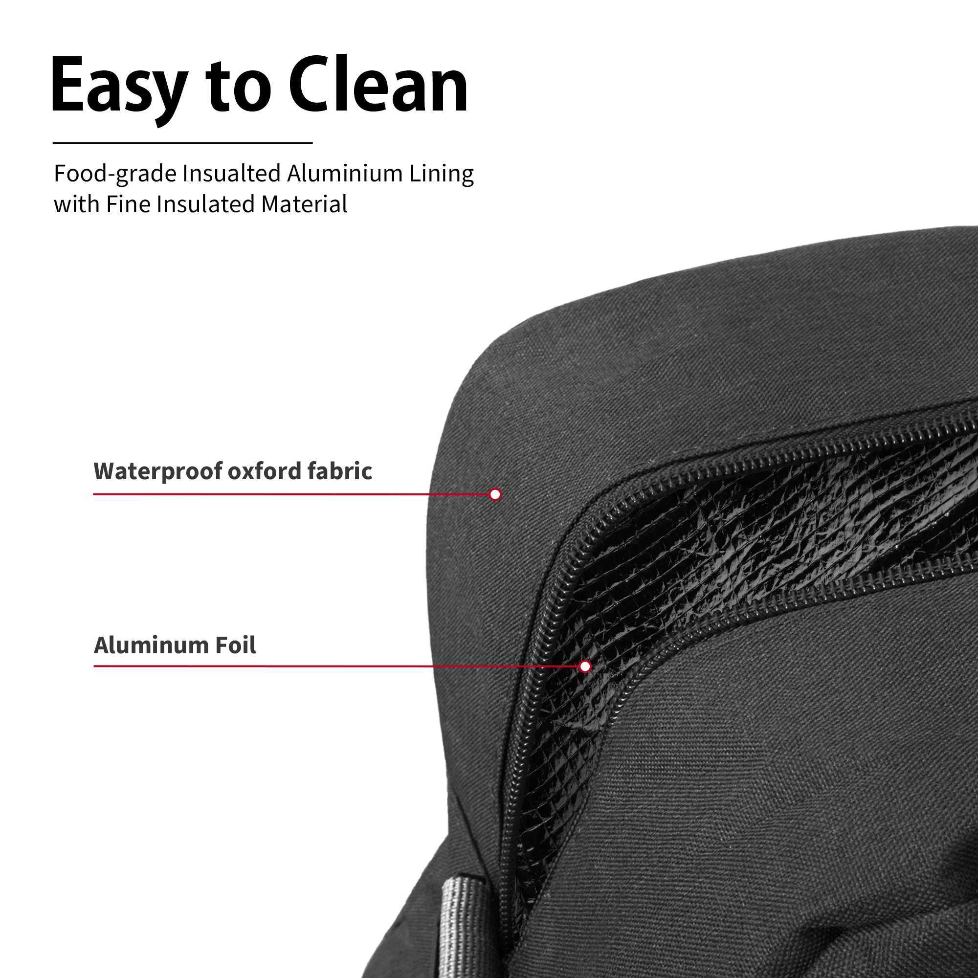 Terry. HU Womens Lunch Bag Insulated Bag Packaged Food Hot Bag Childrens Lunch Bag Refrigerant Bag W240812