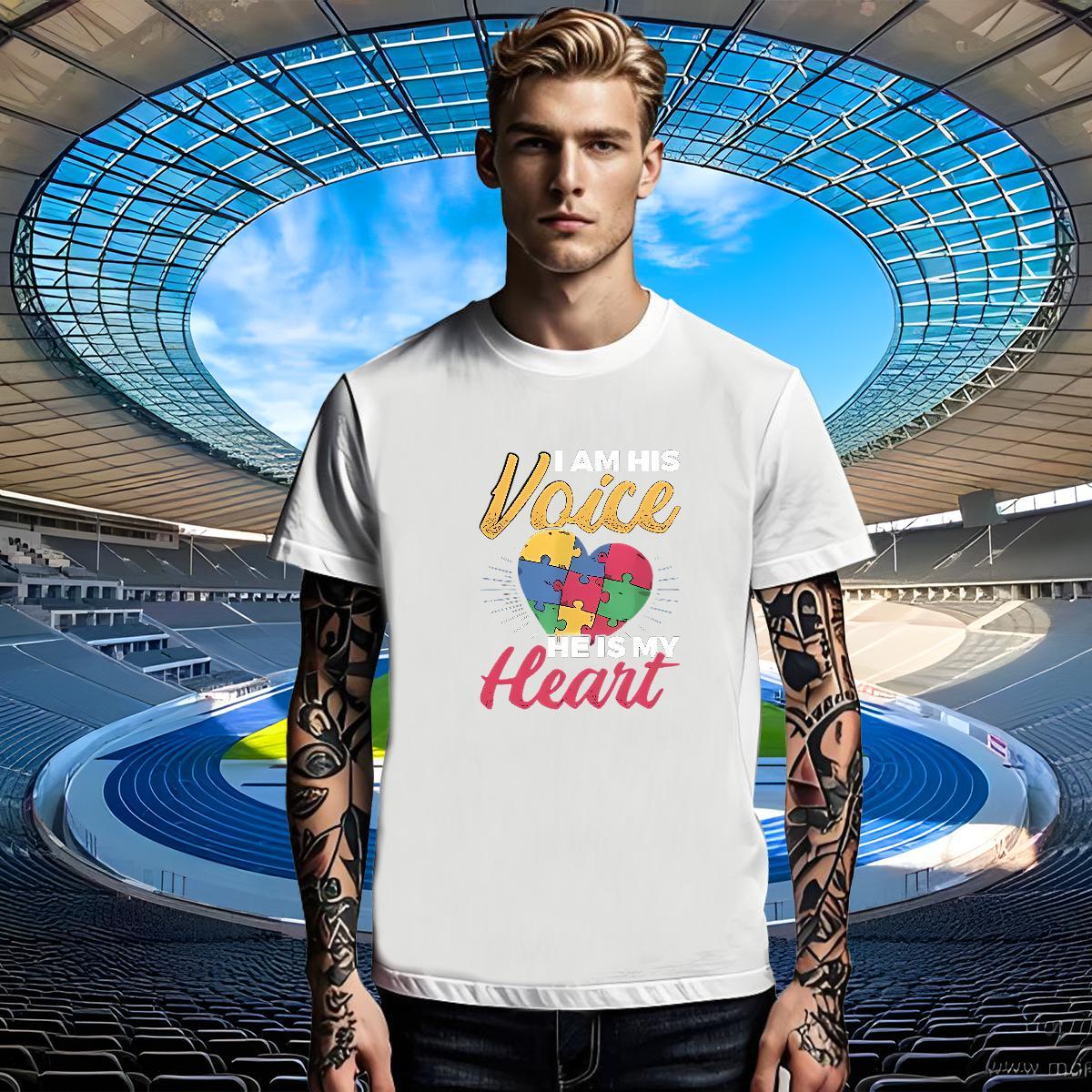 Cool Mens Tshirts Summer Casual 100% Cotton 230g White Plus Size Round Neck Short Sleeve letter Mens T Shirts Factory Direct Polos
