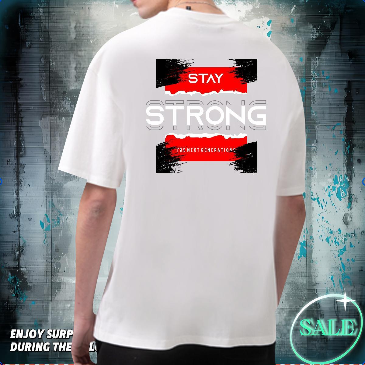 Casual New Mens T Shirts letter Tee Shirt 100% Cotton 230g Daily Outfit Soft DIY Printed Breathable Short Sleeve Men Clothes T-Shirt