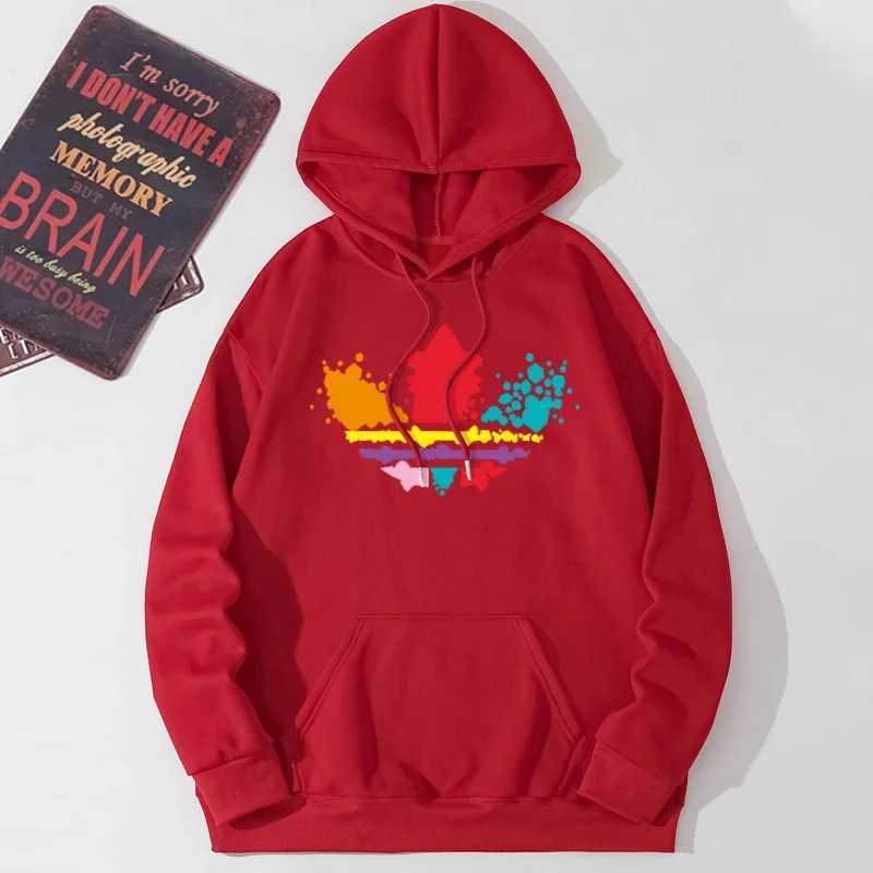 Mens sportswear Pullover black graphic printing daily sports holiday printing clothing hooded sweatshirt long sleevedW240724