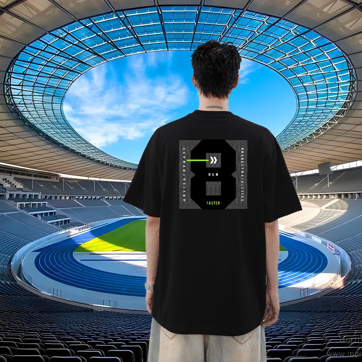 2024 Summer T-Shirts letter Tshirts 100% Cotton 230g Hip Hop Street Soft Black White Short Sleeve Soft Men Tshirts