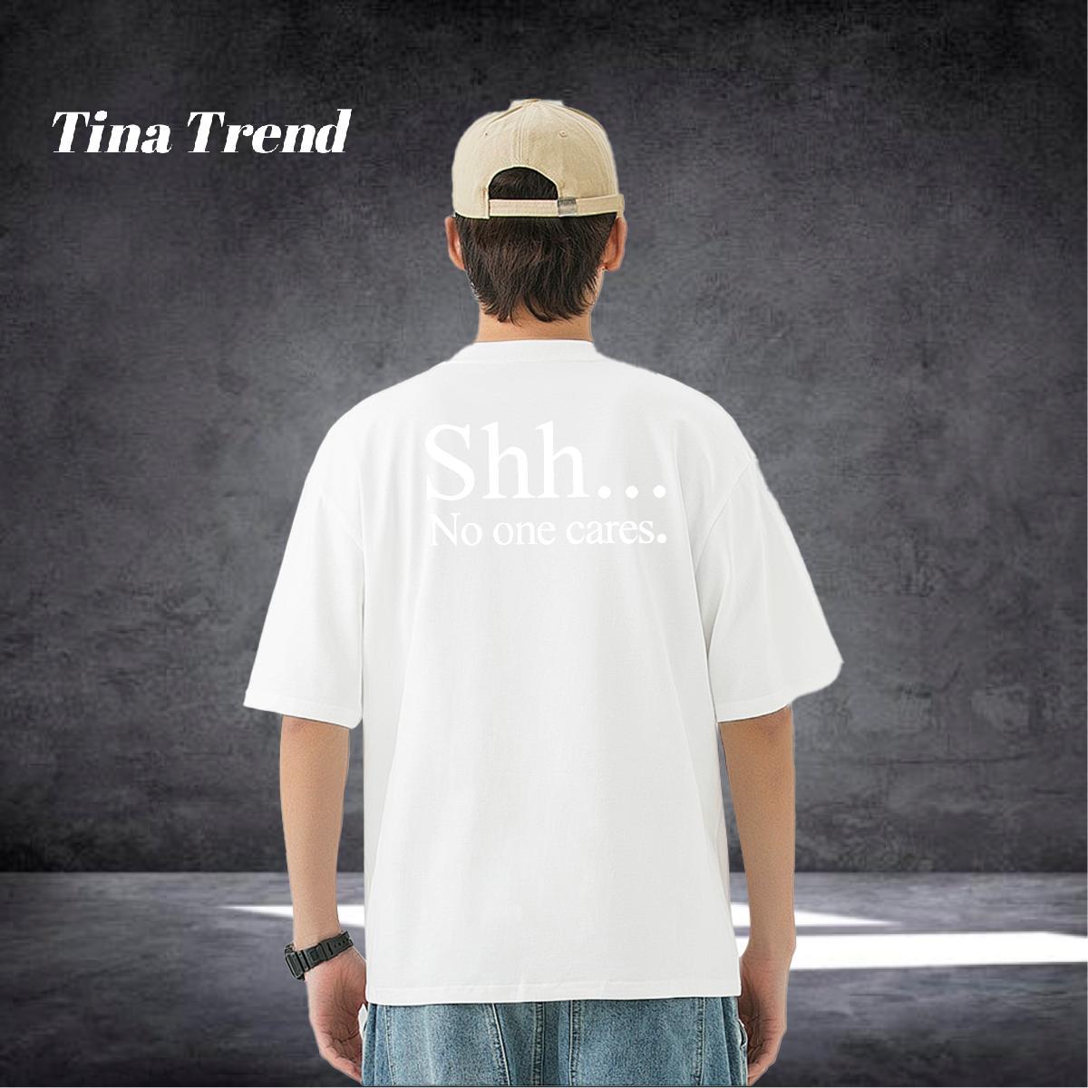 New Arrival T Shirts Men letter Tshirts 230g Pure Cotton Casual Loose DIY Printed Short Sleeve Soft Couples T Shirts