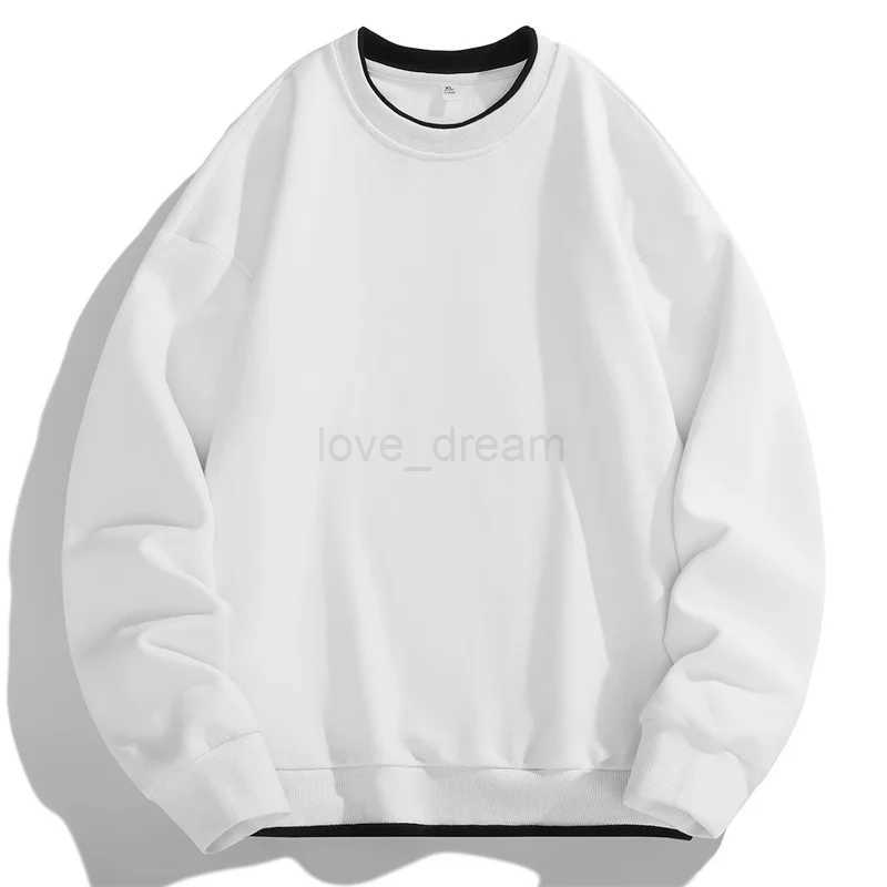 Mens Hoodie Sweatshirt Big Size Loose Plus Size Pullover Long Sleeve Sport Tops Men Oversized Clothing Sweatshirts Plus SizeXJ240812