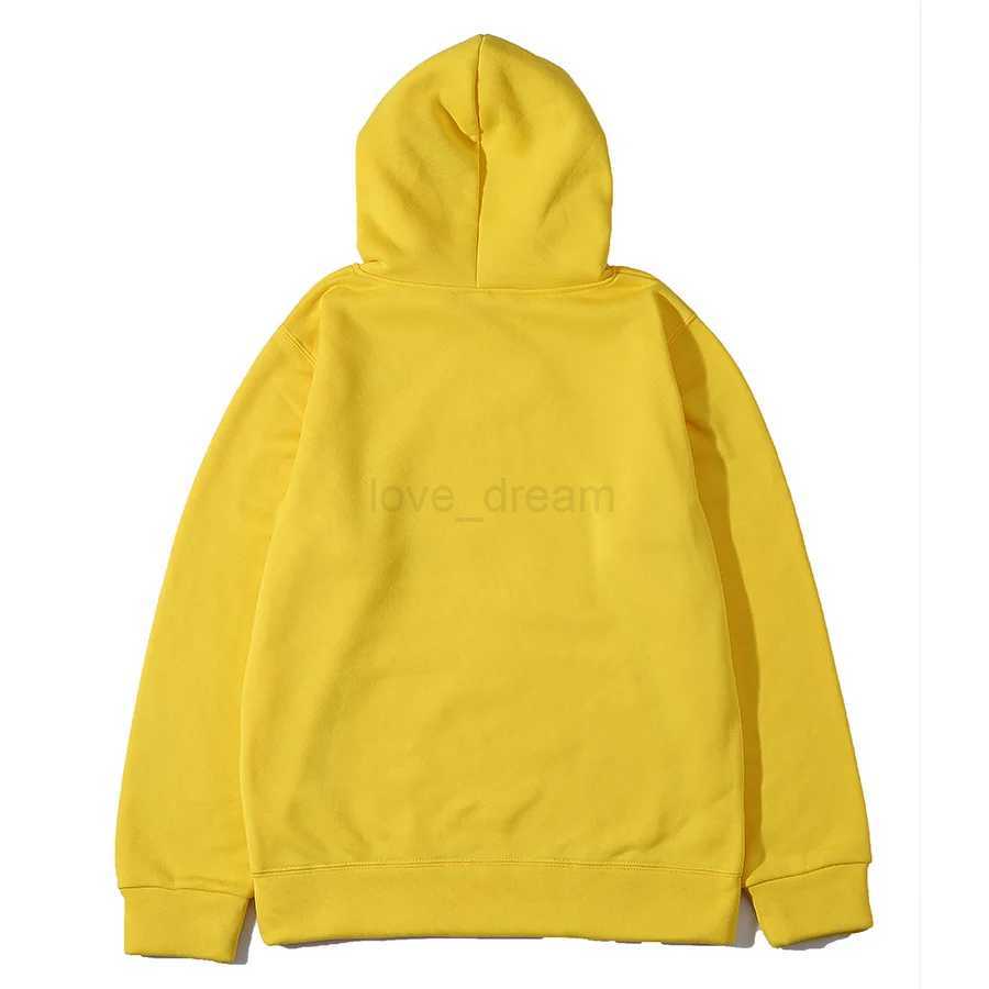 2023 New Printed Mens And Womens Hoodie Color Match Casual Comfortable Top Autumn And Winter Fashion Mens Sports PulloverXJ240812