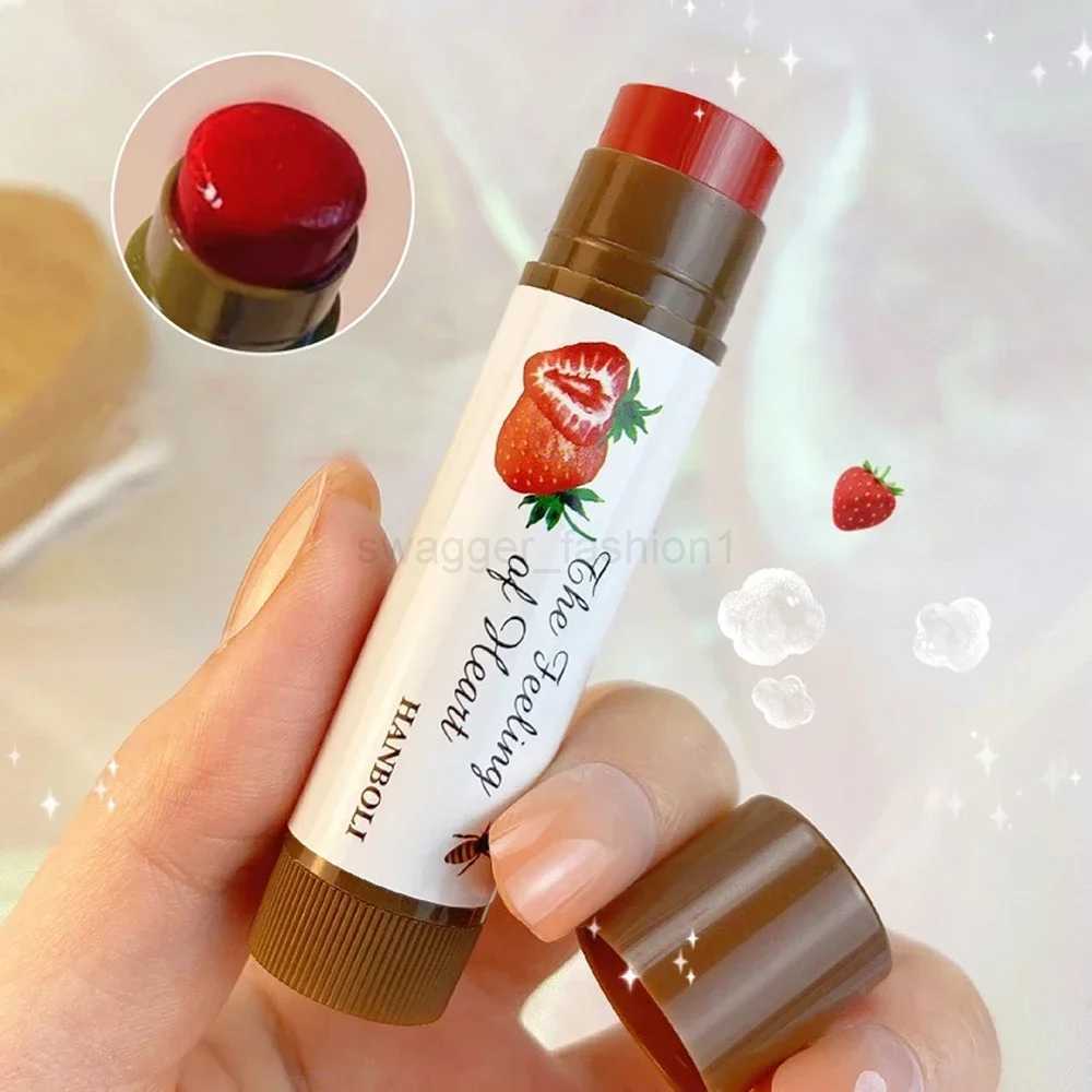 Cute Fruit Lip Balm Peach Tea Color Lip Gloss Moisturizing Anti-dry Anti-crack Easy To Carry Lipstick Women Lips Makeup CosmeticXJ240812