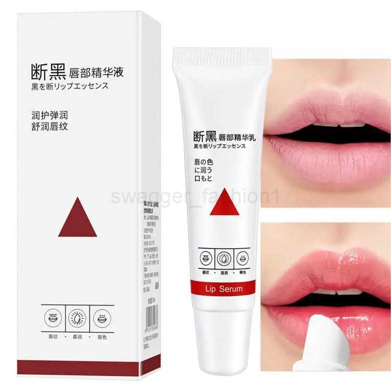 Reduce Lip Fine Lines Lip Balm Exfoliating Fade Black Lip Products Moisturizing Nourish Brighten Repair Lip Lines Care CosmeticsXJ240812