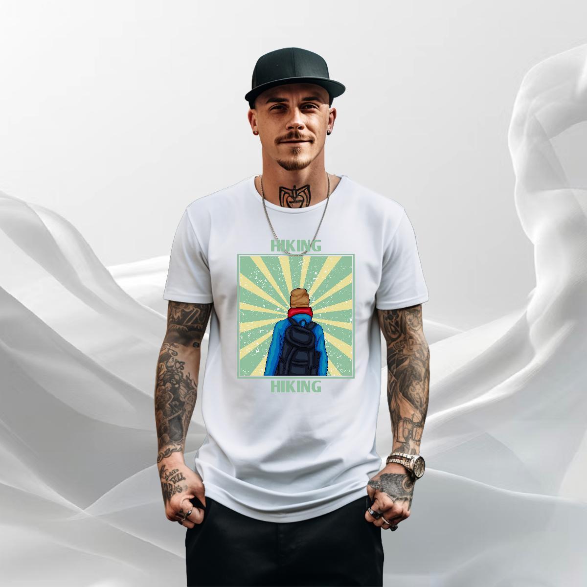 Fashion Casual T-Shirts portrait Tees Shirts 230g Pure Cotton Hip Hop Street Loose DIY O-Neck Short Sleeve Tshirt for Man Woman