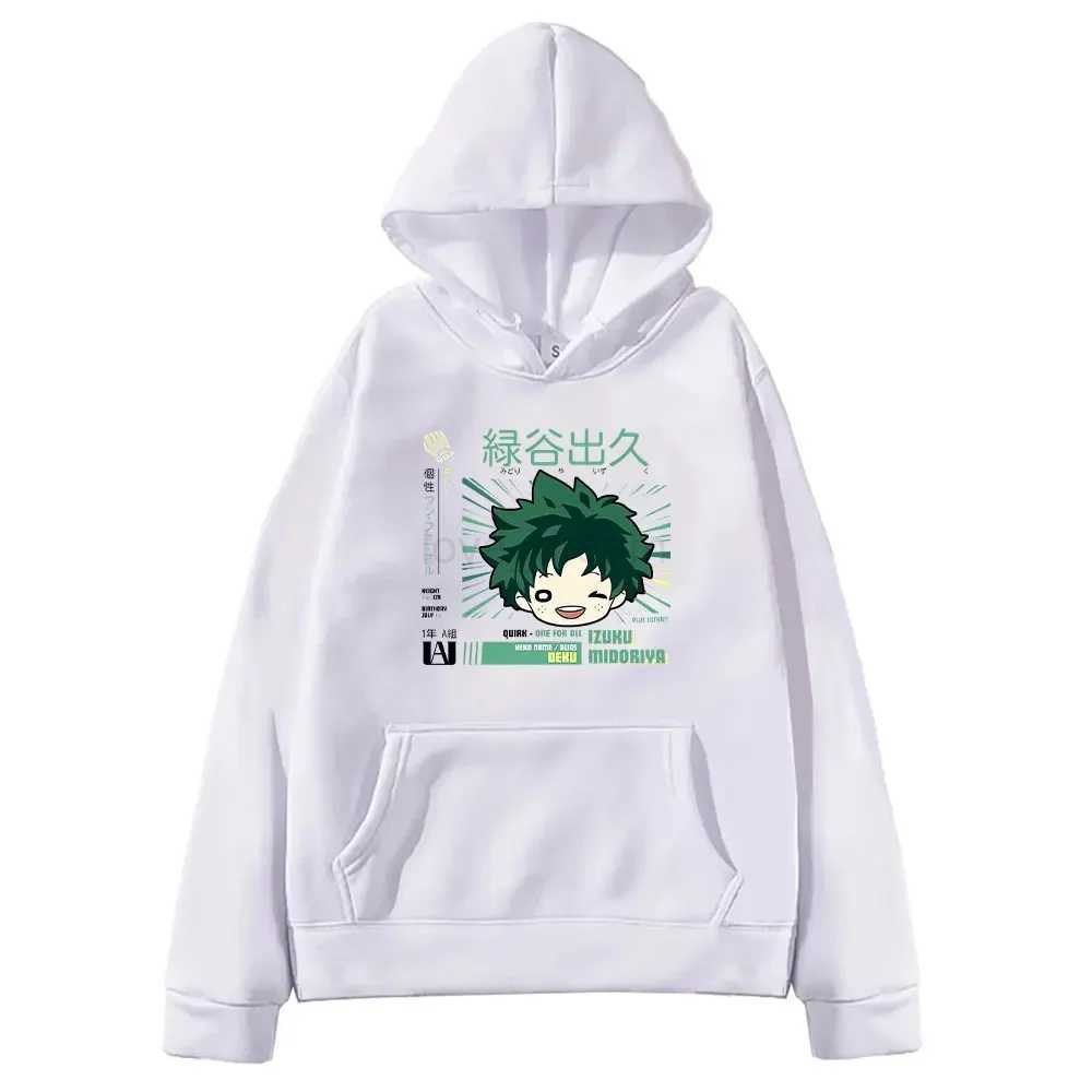 Midoriya Izuku Toga My Hero Academia Hoodies Clothing Women Men Cartoon Printed Sweatshirts Comfortable Oversized StreetwearXJ240812