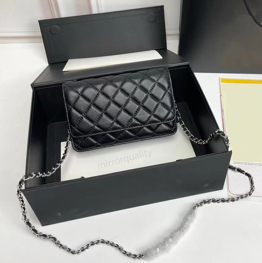 Designer bag caviar Lambskin luxury Woccbag Women Grained Shiny Calfskin shoulder bag Crossbody bag chain bag Classic Hangbag Top Quality portable fashion Purse