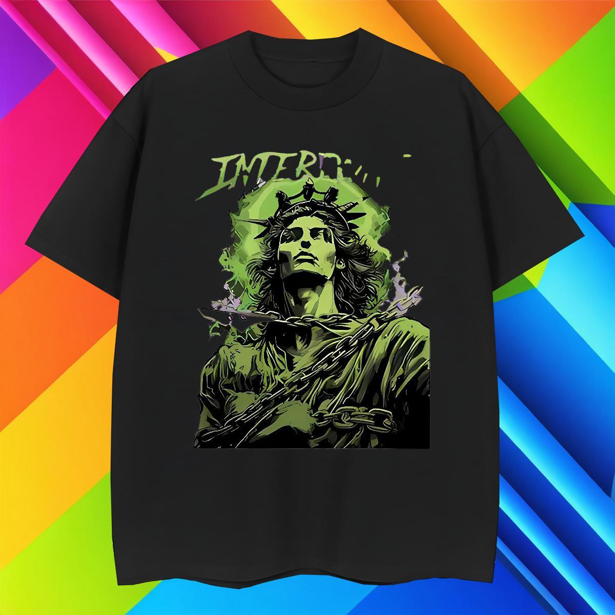Men T Shirts 230g Cotton portrait Spring Summer Breathable Soft Oversized 3XL 4XL Tshirts Brand Loose Tops Tees