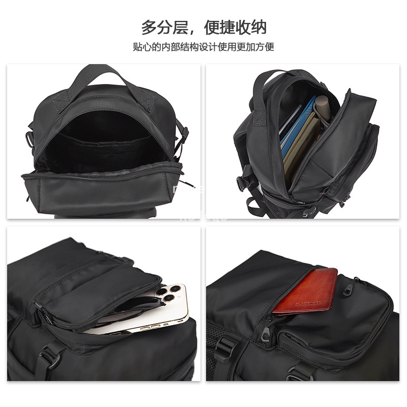 New Mini backpack Male fashion brand light student small schoolbag male outdoor sports travel female leisure small backpack