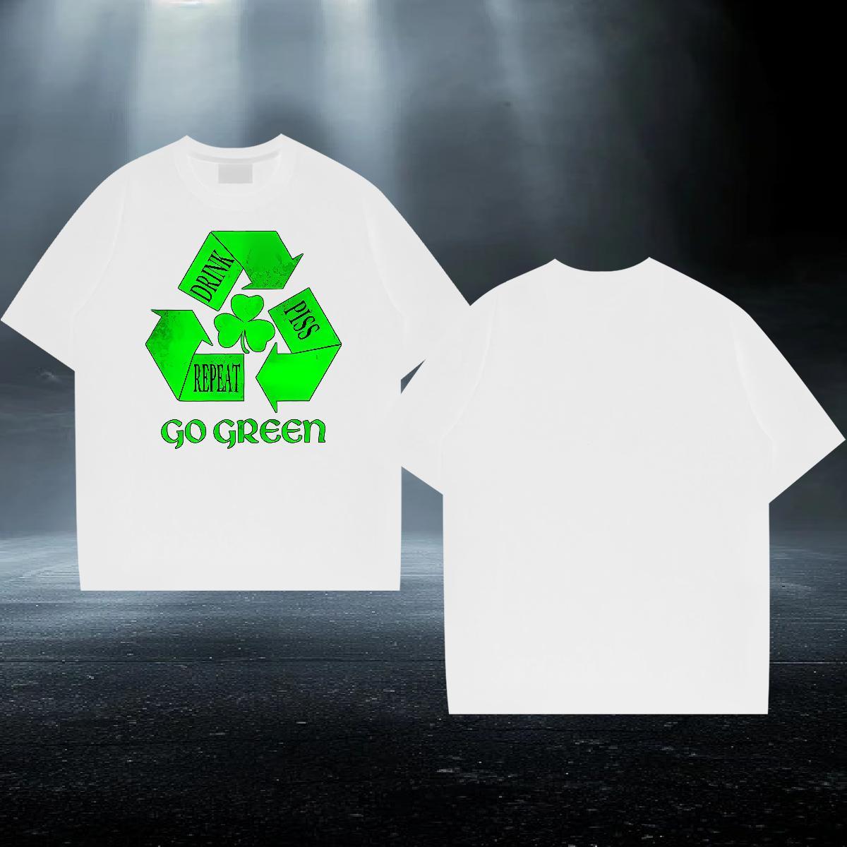 TOP Quality Men Tshirts Street Wear 230g 100% Cotton DIY O Neck Short Sleeves letter T shirt 2024 Designer Top Tees