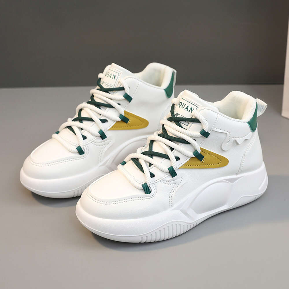 Ddmysports K New Color Blocked Casual Single Autumn Fashion Breathable Board Shoe Height Increasing Thick Sole Learning Outdoor Shoes