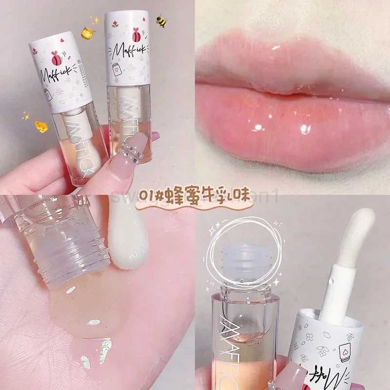 Jelly Lip Balm Long Lasting Moisturising Plumping Lip Balm Lipstick Gloss Sheer Lip Balm Big Lip Brush Lip BalmXJ240812